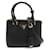 Prada Saffiano Lux Micro Galleria lined Zip Tote Black Pony-style calfskin  ref.1310604