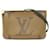 Louis Vuitton Pochette gigante con zip foderata al contrario con monogramma Marrone  ref.1310609