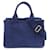 Prada Canapa Logo Tote Bag Blue Cloth  ref.1310632