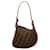 Fendi Studded Zucca Oyster Bag Brown Cloth  ref.1310646
