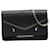 Fendi Monster Leather Wallet on Chain Black Pony-style calfskin  ref.1310792