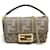 Fendi Zucca Mini Baguette Bag Brown Leather  ref.1310799