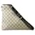 Gucci GG Canvas Flat Messenger Bag Brown  ref.1310808