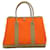 Hermès Toile Garden Party 30 TPM Cuir Orange  ref.1310842