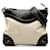 Gucci Sac à bandoulière vintage en toile et garniture en cuir Blanc  ref.1310854