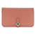 Hermès Togo Dogon Wallet Pink Pony-style calfskin  ref.1310918