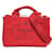 Prada Bolsa Canapa Logo Vermelho Lona  ref.1310919
