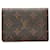 Louis Vuitton Porta carte verticale in tela monogramma Marrone  ref.1310975