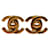 Chanel Pendientes de clip con logo CC Dorado  ref.1311250