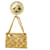 Chanel Spilla per borsa CC Matelasse D'oro  ref.1311255