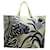 Hermès Tigre a l'Ananas Beach Bag Brown Cloth  ref.1311322