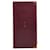 Cartier Leather Bifold Long Wallet Pink Golden Pony-style calfskin  ref.1311375