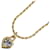 Dior Heart Chain Necklace Golden  ref.1311428