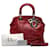 Dior Borsa tote in pelle Granville Rosso Vitello simile a un vitello  ref.1311437
