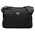 Prada Tessuto Vela Flat Messenger Bag Black Nylon  ref.1311468