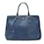 Prada Bolsa Saffiano Lux Galleria Azul Bezerro-como bezerro  ref.1311473