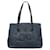Prada Denim Logo Tote Bag Black  ref.1311480