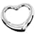 Tiffany & Co Open Heart Silver Pendant Silvery  ref.1311490