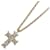 & Other Stories 18k Gold Diamond Cross Pendant Necklace Golden  ref.1311529
