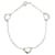 Tiffany & Co Triple Open Heart Bracelet Silvery Silver  ref.1311541