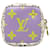 Louis Vuitton Monogram Giant Cube Coin Purse Purple  ref.1311624