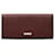 Burberry Leather Bifold Wallet Red Pony-style calfskin  ref.1311671