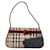 Burberry House Check Canvas Baguette Brown Cloth  ref.1311676