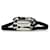 Burberry Sac ceinture à logo imprimé zèbre Nylon Blanc  ref.1311677