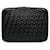 Burberry Étui pour ordinateur portable avec logo en relief Veau façon poulain Noir  ref.1311679