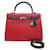 Hermès Togo Kelly Retourne 32 Red Pony-style calfskin  ref.1311764