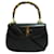 Gucci Leather Bamboo Top Handle Bag Black Pony-style calfskin  ref.1311959