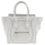 Luggage Céline Bolsa de bagagem em micro couro Branco Bezerro-como bezerro  ref.1312012