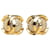 Chanel Clipe de strass CC em brincos Dourado  ref.1312023