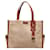 Burberry Logo Canvas Handbag Brown Cloth  ref.1312057