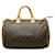 Louis Vuitton Monogram Speedy 35 Marrone  ref.1312125