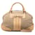 Gucci Canvas-Tasche „Catherine Dome“ mit Strassbesatz Braun Leinwand  ref.1312204