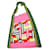 Hermès Strandtasche aus Segeltuch Pink Leinwand  ref.1312218