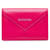 Balenciaga Paper Mini Wallet Leather Compact Wallet Pink Pony-style calfskin  ref.1312265