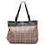 Burberry House Check Canvas Tote Bag Brown Cloth  ref.1312280