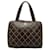 Chanel Boston-Tasche mit Wildstich Braun Kalbähnliches Kalb  ref.1312286