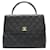 Chanel CC Caviar Handbag Black  ref.1312299