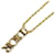 Dior Halskette mit Logo-Anhänger Golden  ref.1312316