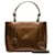 Dior Malice Patent Tote Bag Brown  ref.1312321