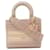 Dior Medium Lady D Lite Tote Bag Brown Cloth  ref.1312329