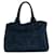 Prada Canapa Logo Tote Bag Blue Denim  ref.1312379