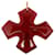 & Other Stories Glass Occitane Cross Pendant Red  ref.1312386