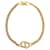Dior Crystal CD Chain Link Bracelet Golden  ref.1312436