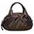 Fendi Zucca Spy Canvas Handbag Brown Cloth  ref.1312558