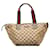 Gucci Web-Einkaufstasche aus GG-Canvas Braun Leinwand  ref.1312574