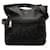 Chanel Embossed Logo Unlimited Messenger Bag Black Lambskin  ref.1312583